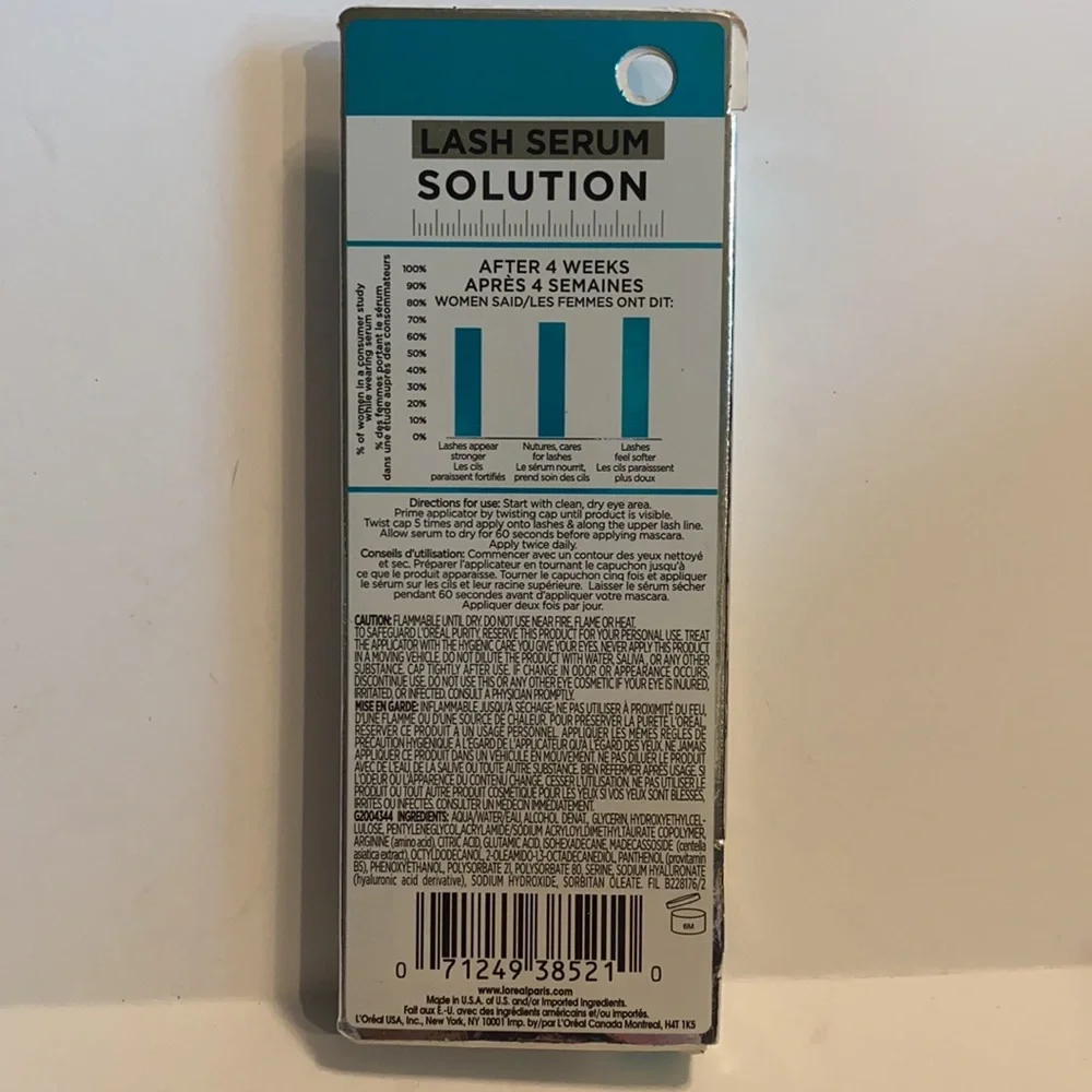L’Oréal Lash Serum for Eyelashes New